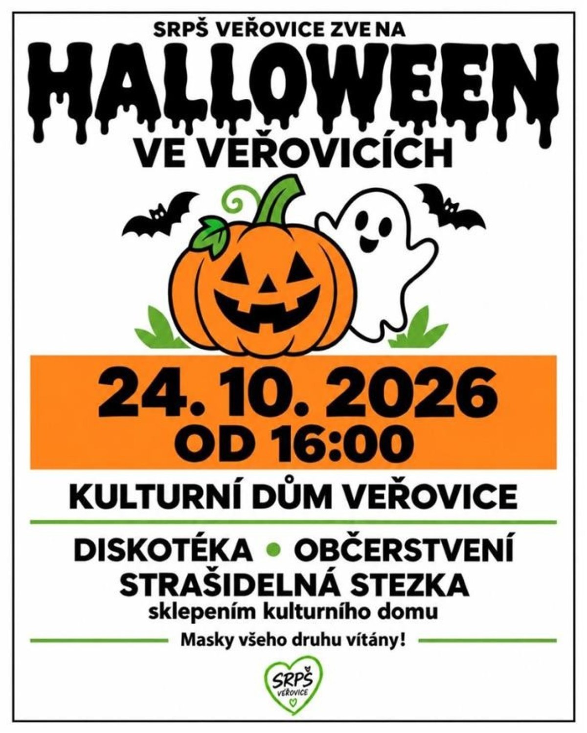 HALLOWEEN VE VEŘOVICÍCH