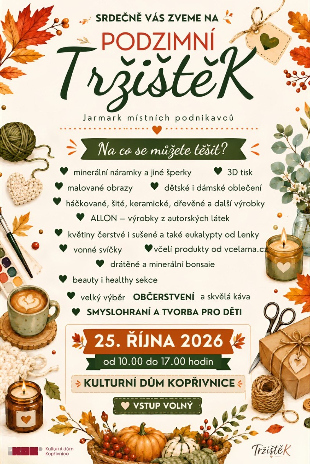 PODZIMNÍ TRŽIŠTĚK