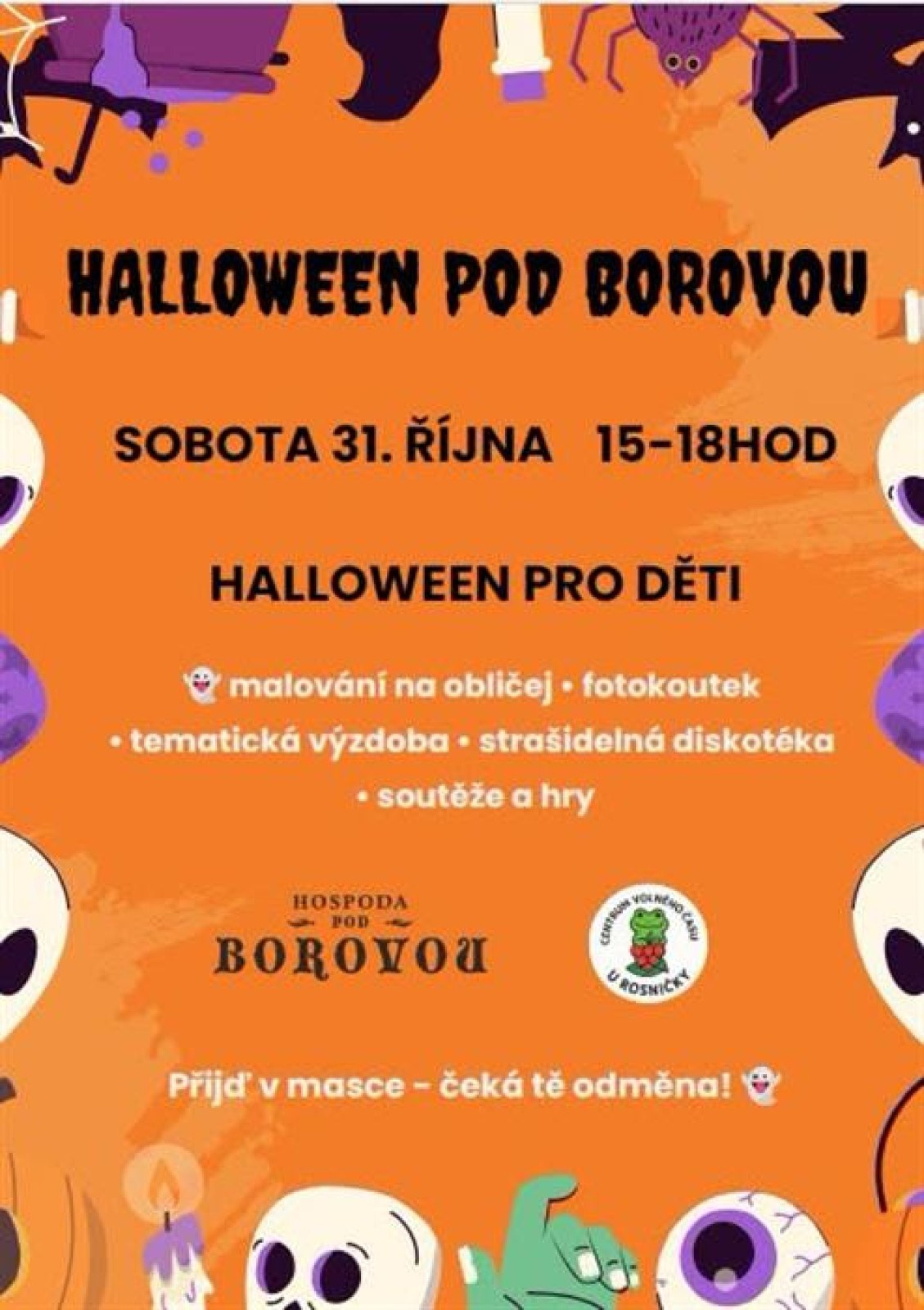 Haloween pod Borovou