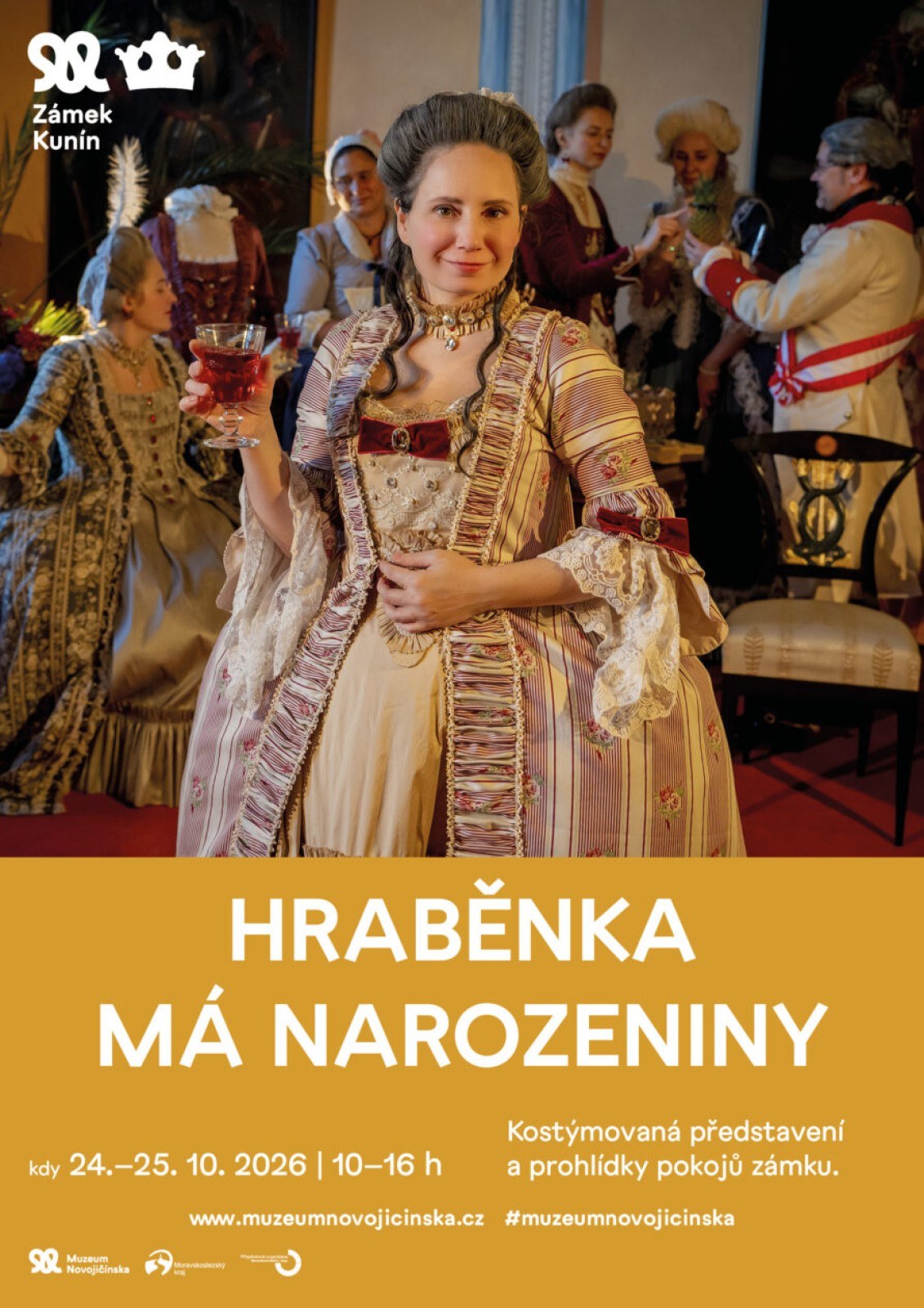 Hraběnka má narozeniny