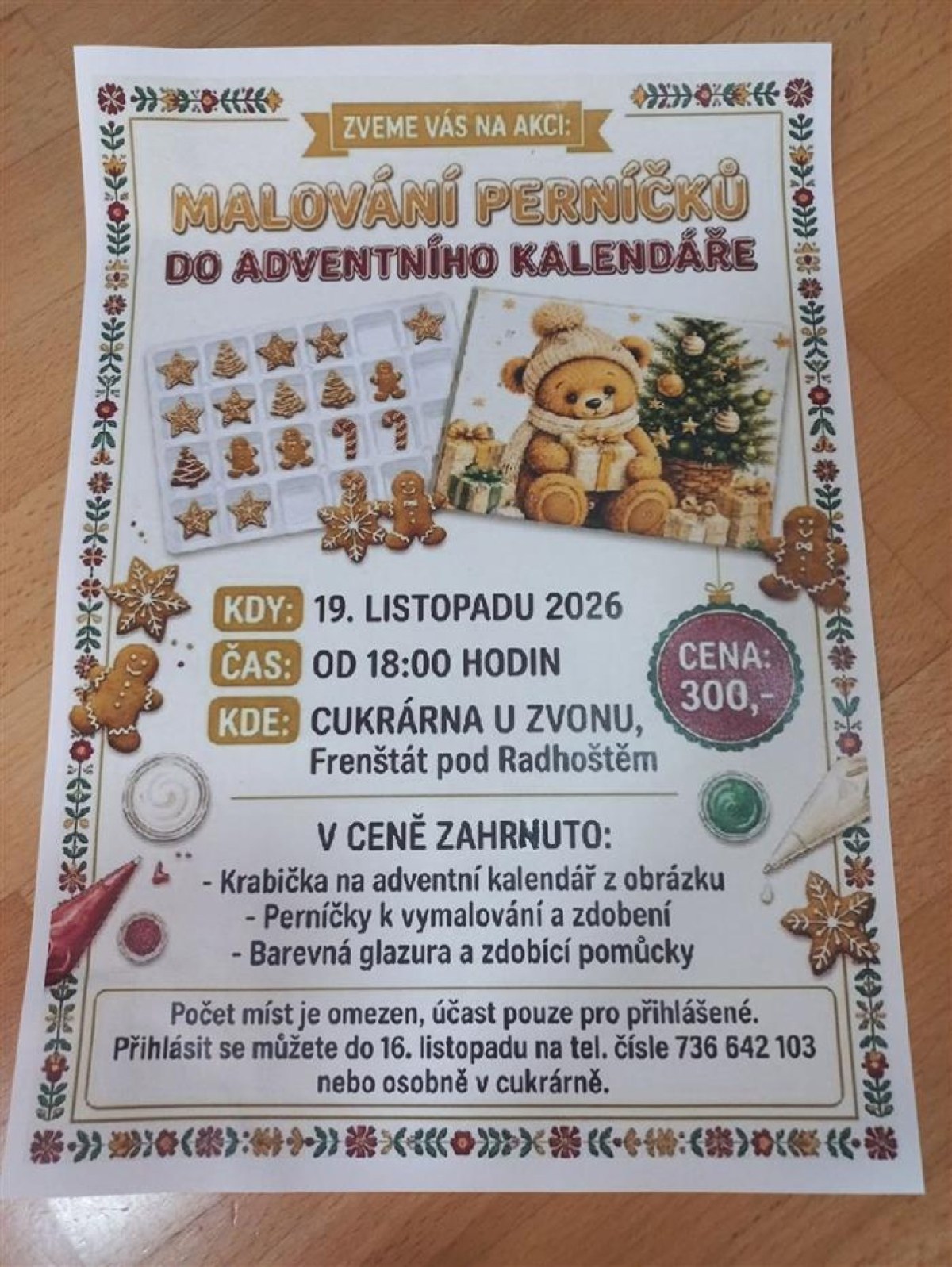 MALOVÁNÍ PERNÍČKŮ DO ADVENTNÍHO KALENDÁŘE