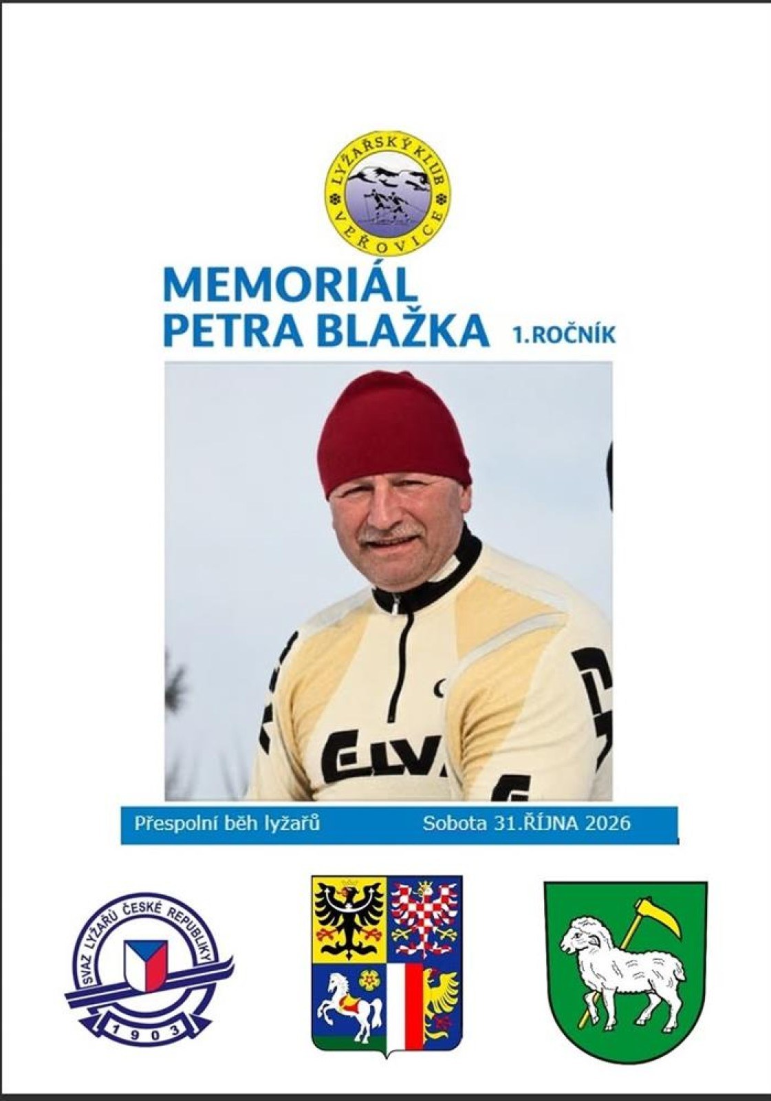 Přespolní běh lyžařů - 1. ročník - Memoriál Petra Blažka