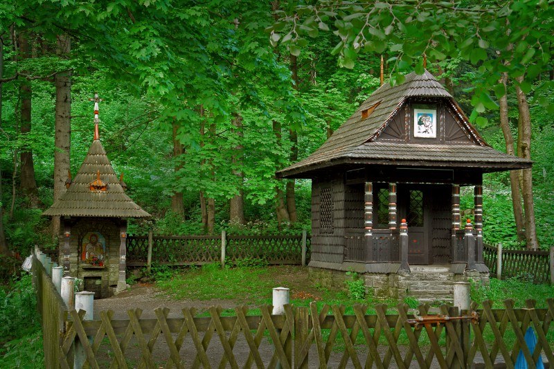 Otevírání studánky Cyrilka