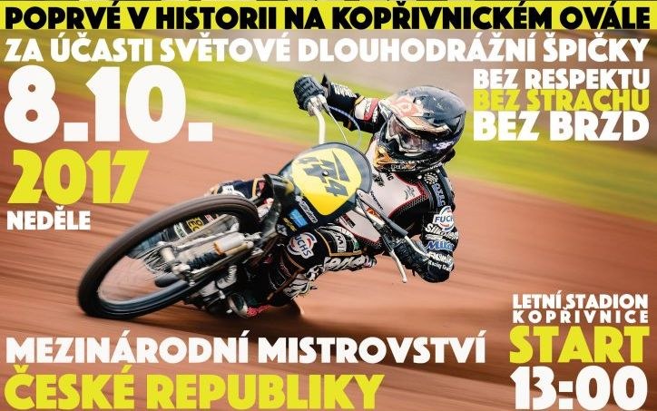 V Kopřivnici se pojede poprvé MČR v dlouhé ploché dráze