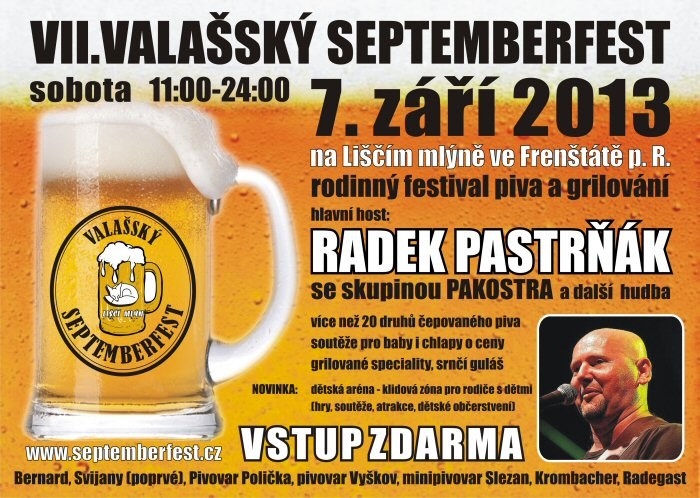 Navštivte VII. Valašský Septemberfest 2013!