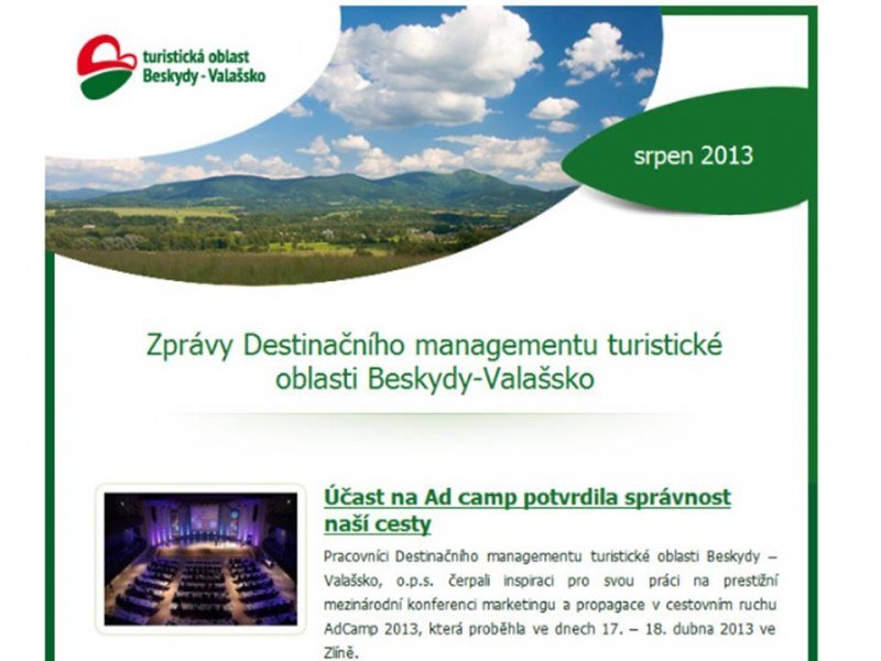 Newsletter srpen 2013