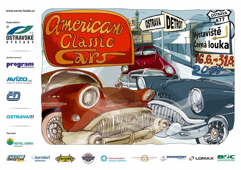 American Classic Cars zavítají opět do Ostravy