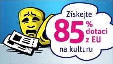 Získejte 85% dotaci z EU na vstupenky a předplatné