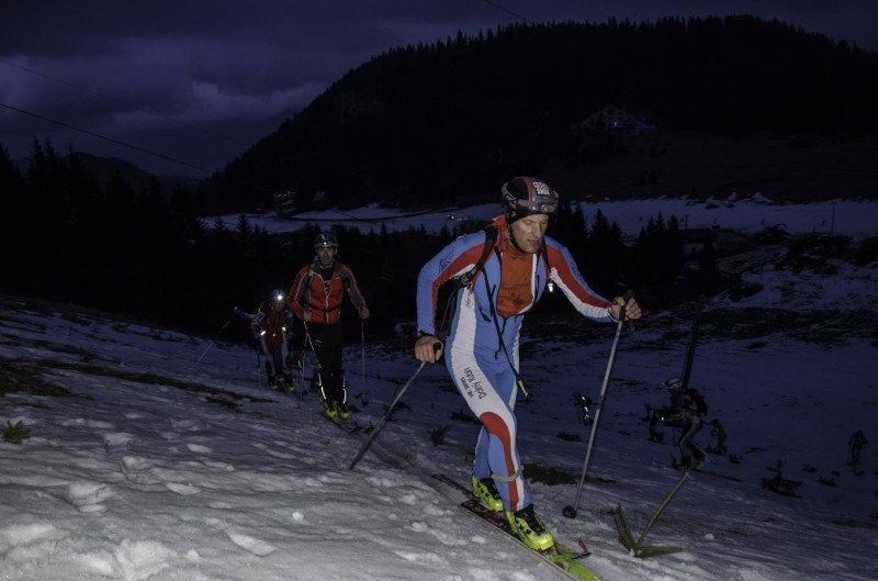 Noční skialpový hobby závod 2016