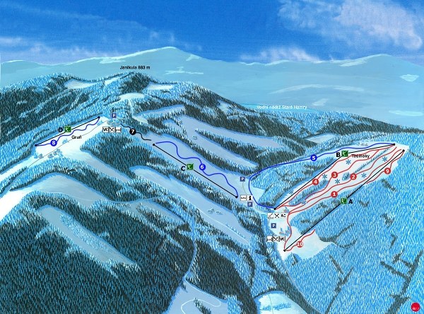 Ski Park Gruň - Staré Hamry