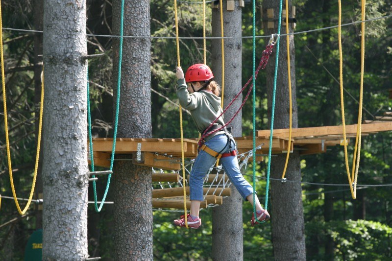 Tarzania - park linowy