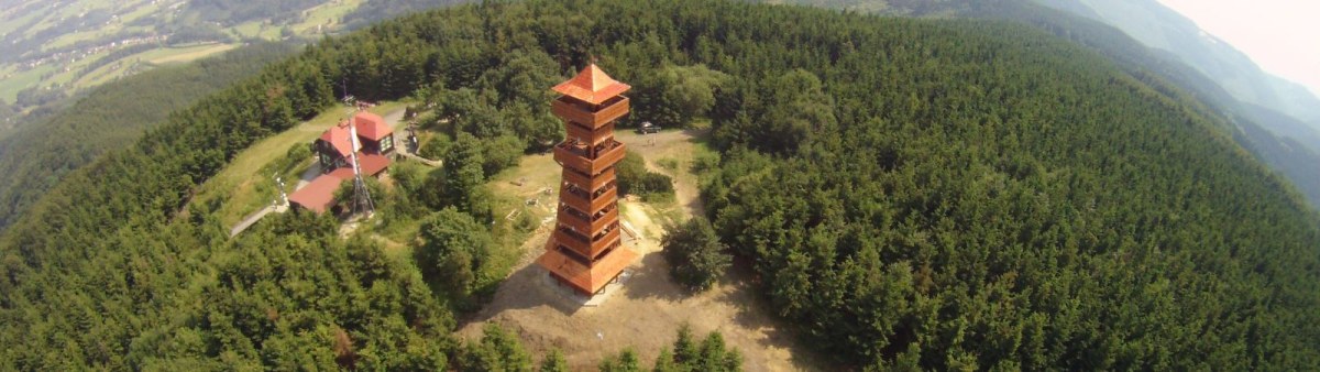 Velký Javorník 900 m n.m.