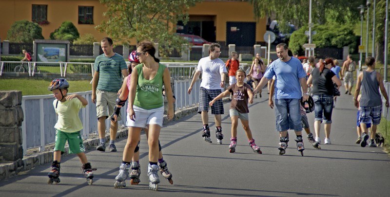 The recreational area of Olešná