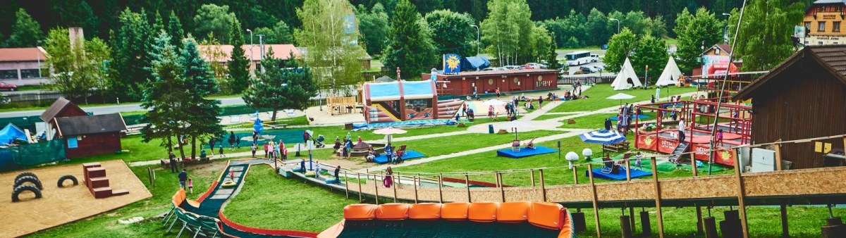 NA BÍLÉ | LETNÍ DĚTSKÝ PARK A LANOVÝ PARK