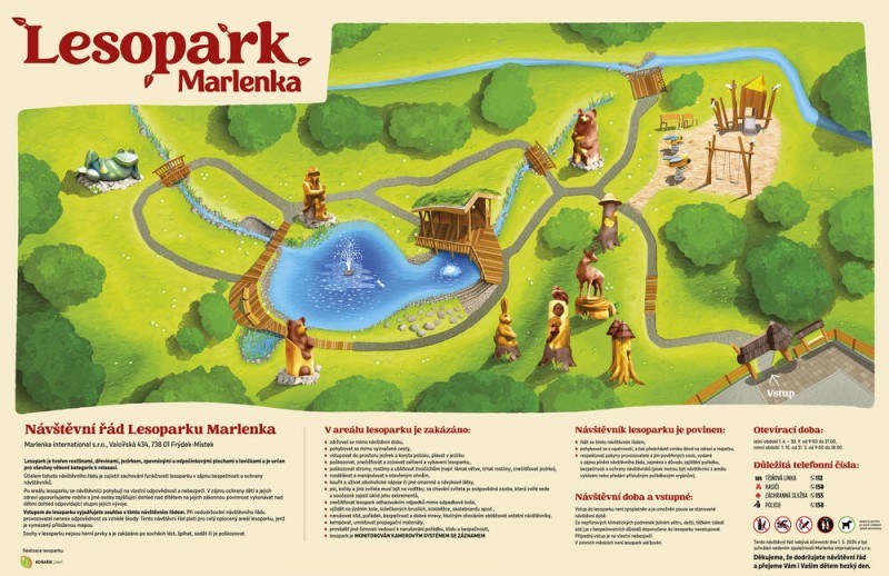 Lesopark Marlenka a medové království