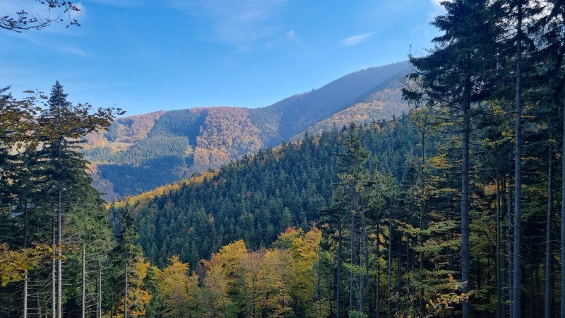 Kněhyně, Tanečnice, Pustevny, Radhošť, Sedlo Pindula