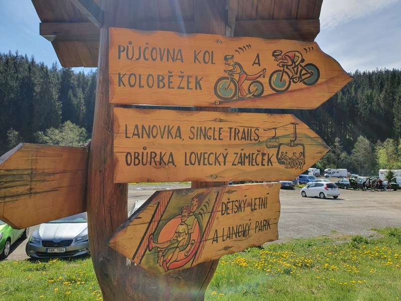 Z Bumbálky za Zbojníkem přes Bobek