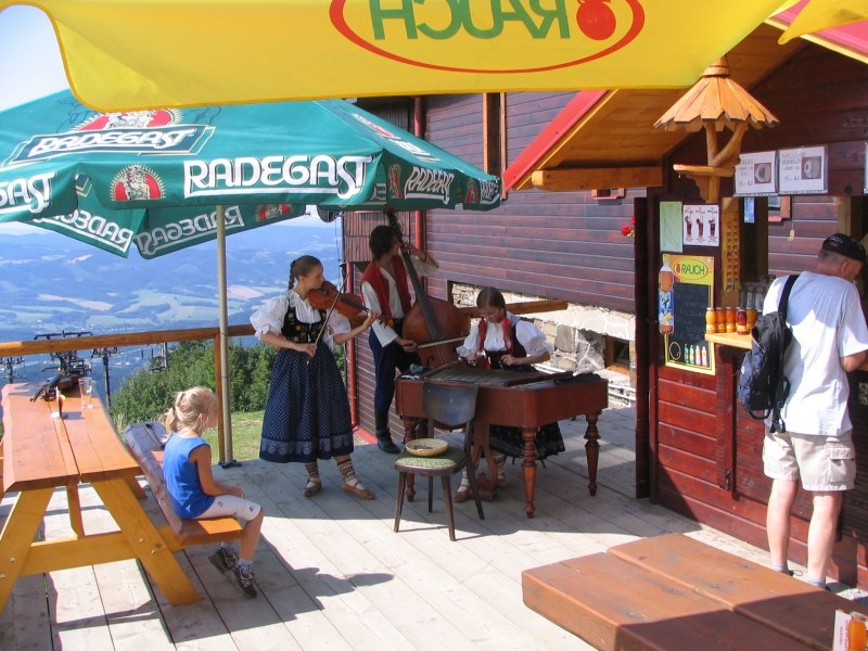 Restaurace hotelu Radegast na Radhošti