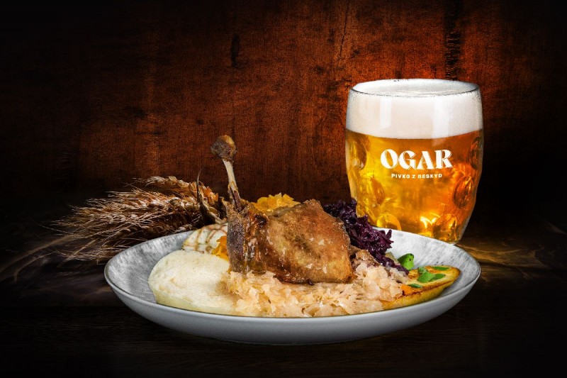 SVATOMARTINSKÉ MENU V HOSPŮDCE OGAR