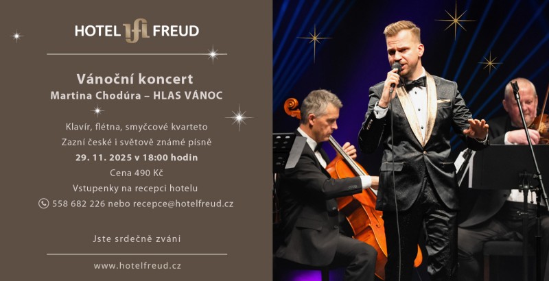 Vánoční koncert Martina Chodúra- Hlas vánoc