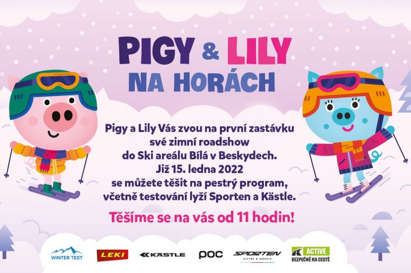 Pigy a Lily na horách