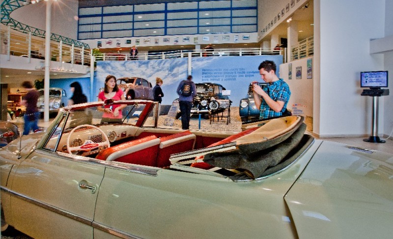 Navštívené Technické muzeum Tatra v Kopřivnici