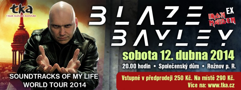 Blaze Bayley - koncert v Rožnově pod Radhoštěm