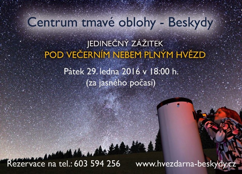 Pod večerním nebem plným hvězd