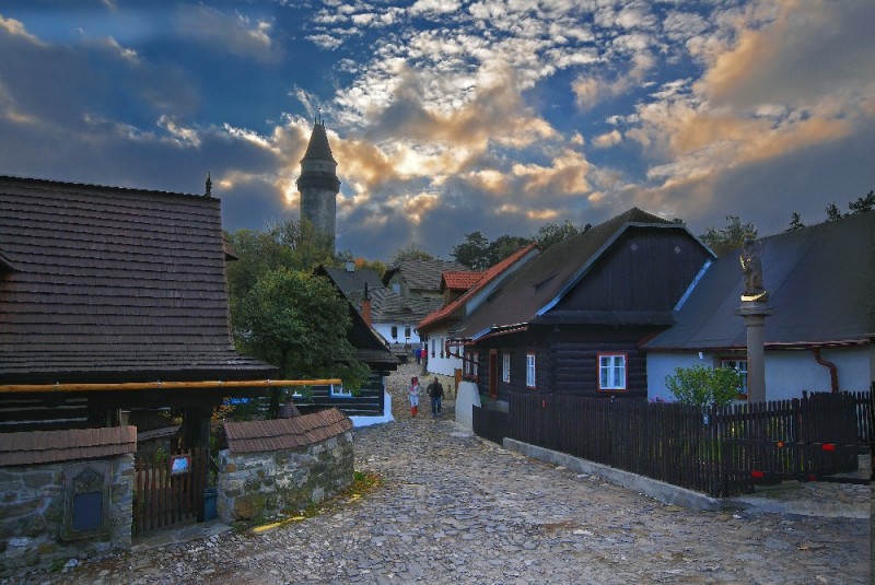 The submontane town of Štramberk