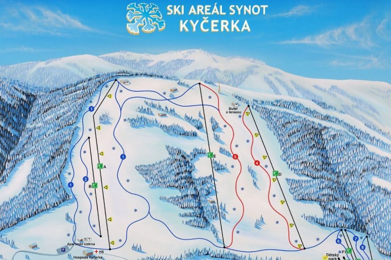Ski areál Synot - Kyčerka