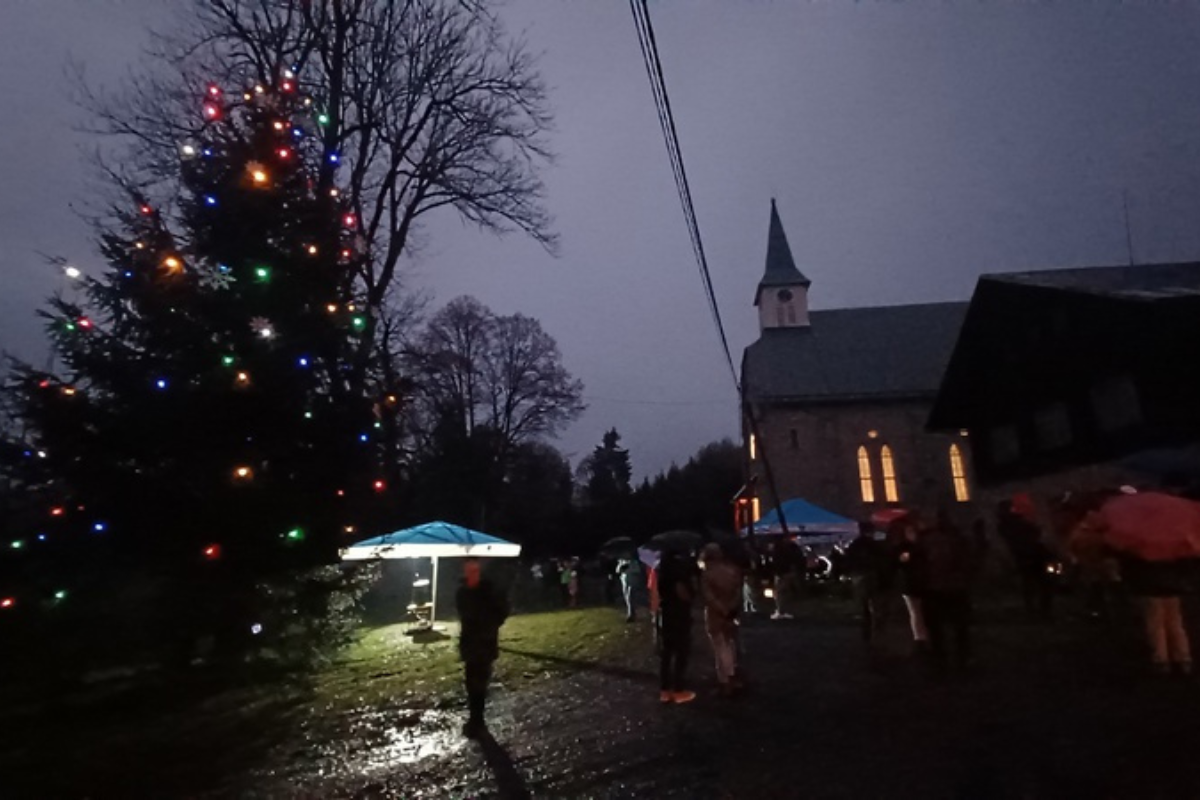 Staré Hamry – Rozsvícení vánočního stromu 